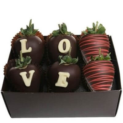 Chocolate Covered Fruit Gift